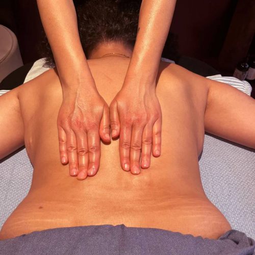 Image illustrant le massage californien